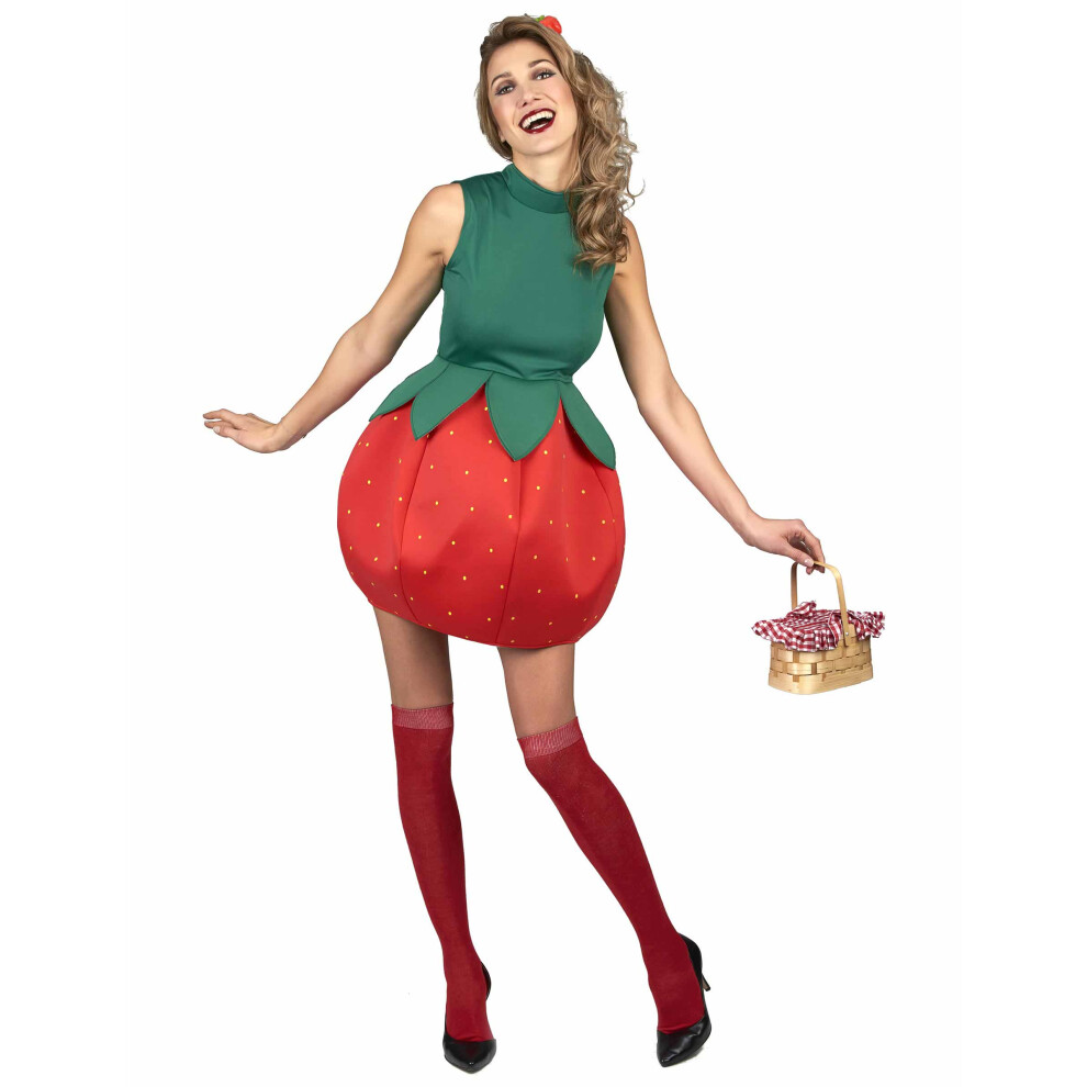 Rubies Women's Strawberry Dress Costume