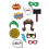 Rubies 12-piece Superhero Photobooth Kit 2