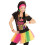 Rubies Women's short neon multi-colored tutu 4
