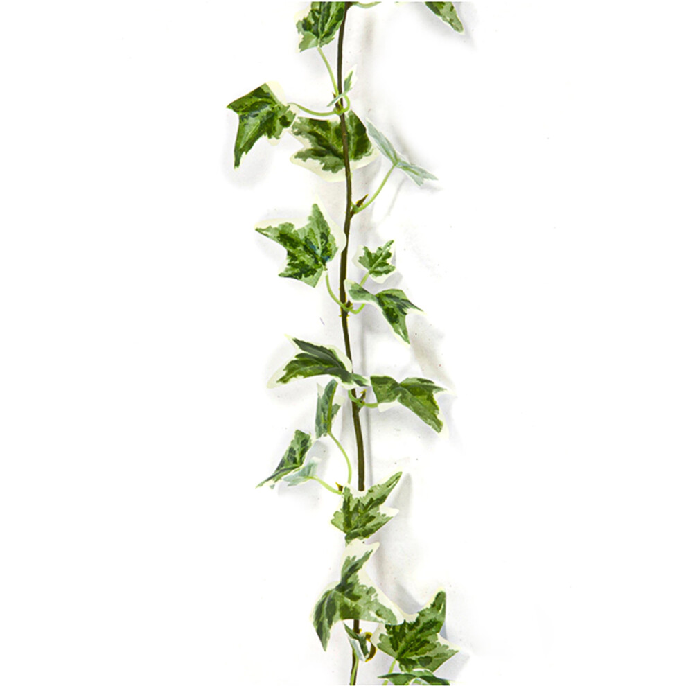 Artificial variegated ivy garland 1.4 m