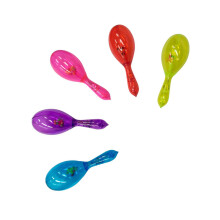 Colorful light maracas 16.5 cm