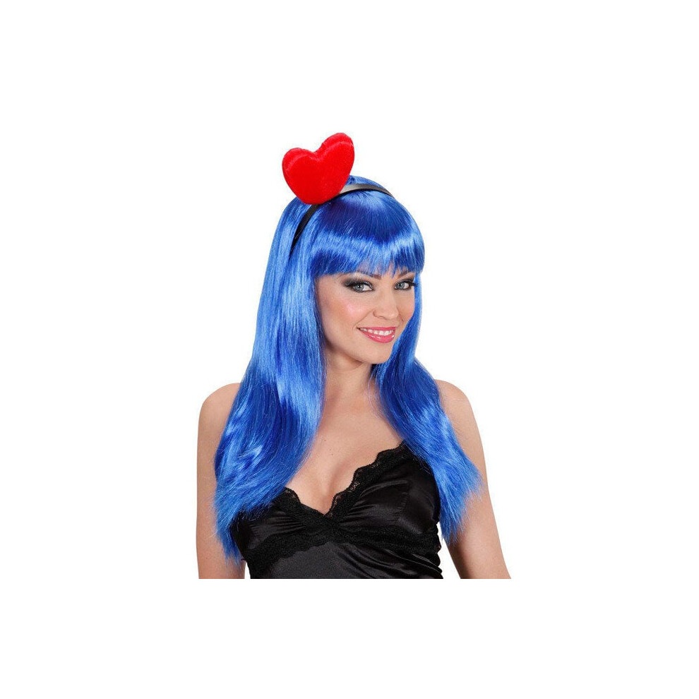 Rubies Women's Heart Headband Black/Red