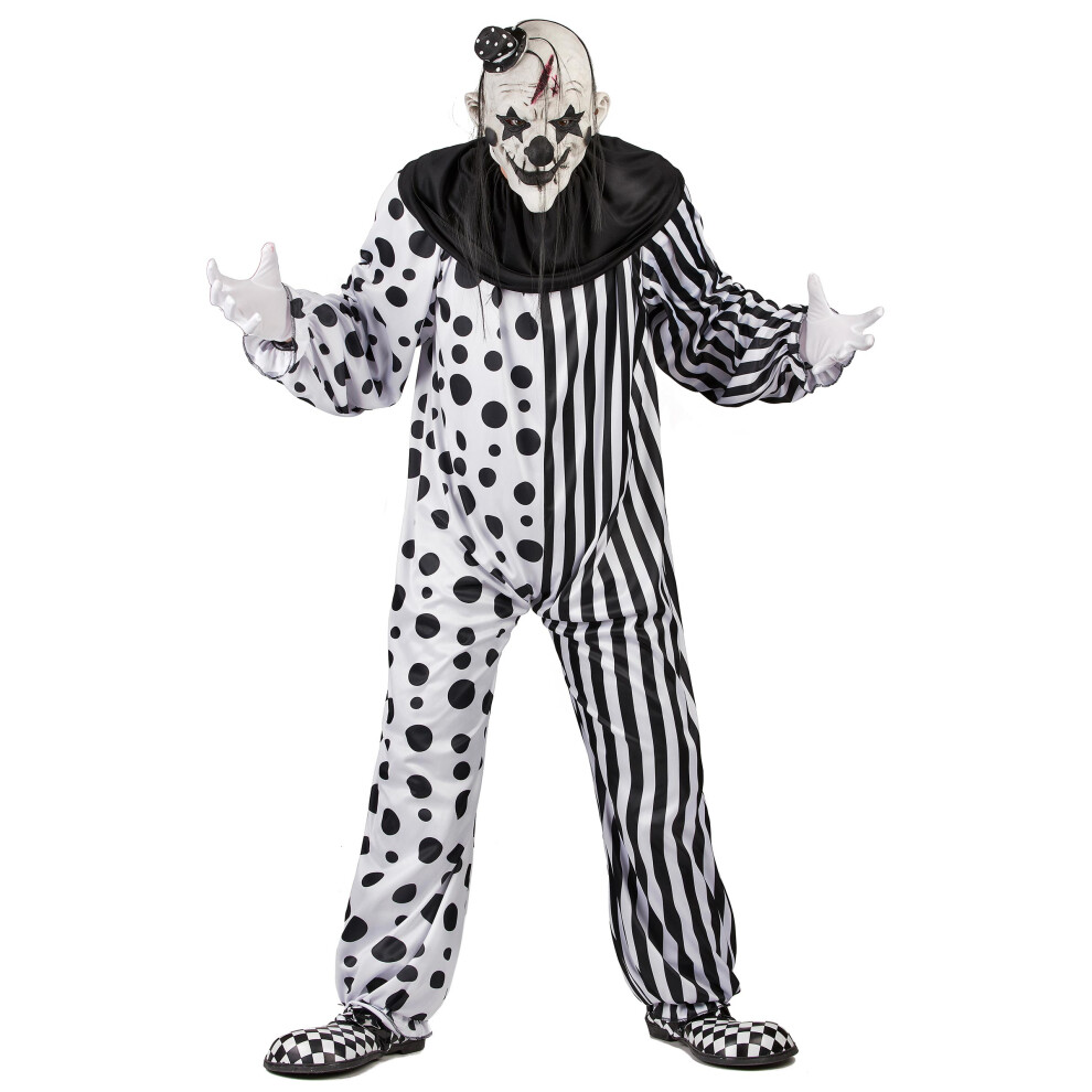 Rubies Killer Clown Costume With Adult Mask