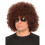 Rubies Adult brown afro wig 1