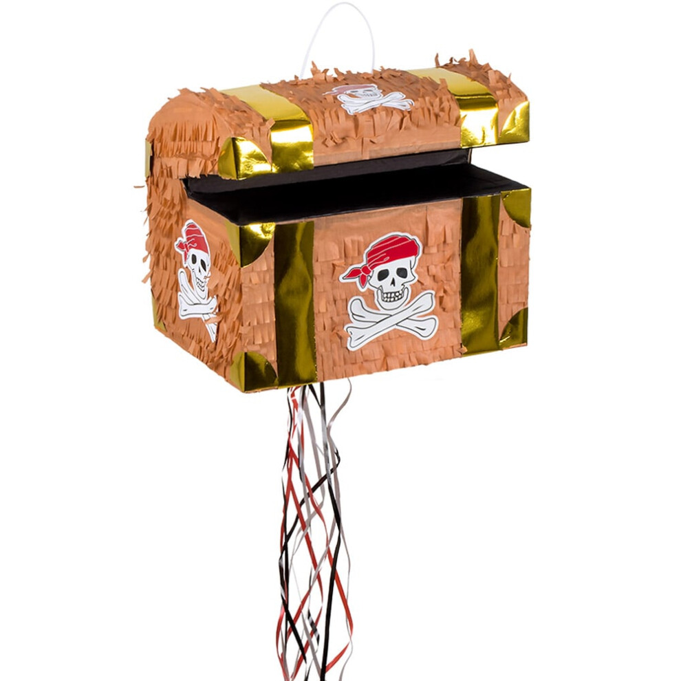 Rubies Pirate Treasure Chest Piñata 30 X 32 X 22 Cm