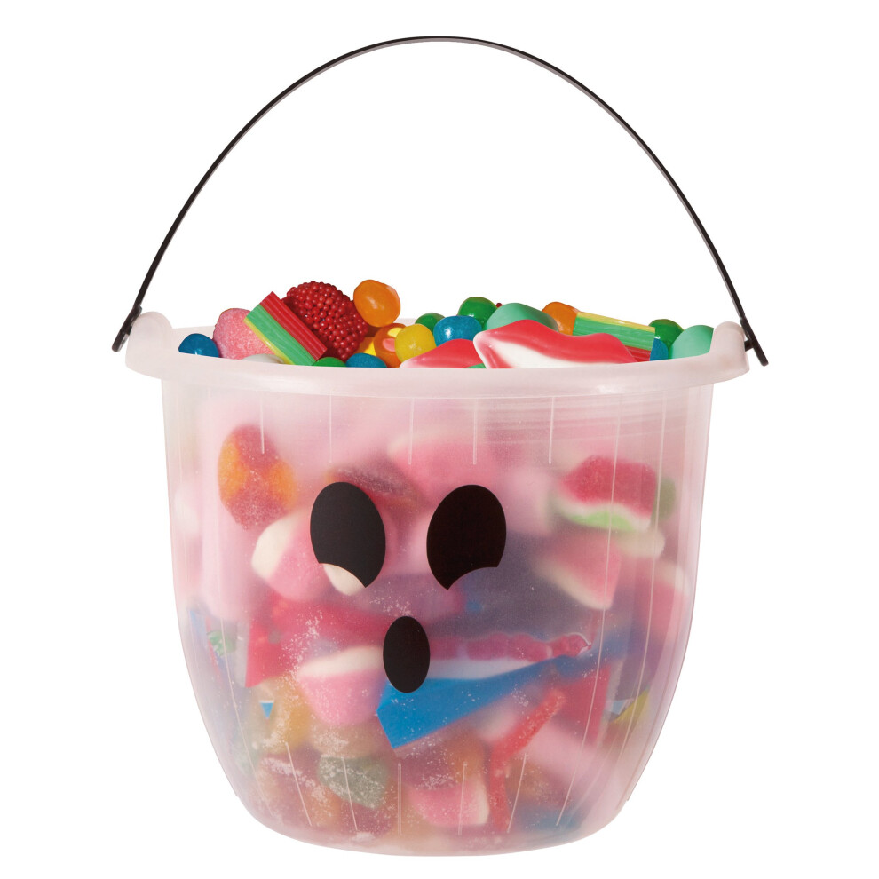 New Rubies Glow-In-The- Candy Bucket Dark