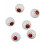 Rubies 6 Small googly eye decorations 1