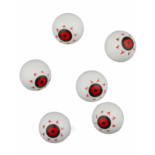 Rubies 6 Small googly eye decorations