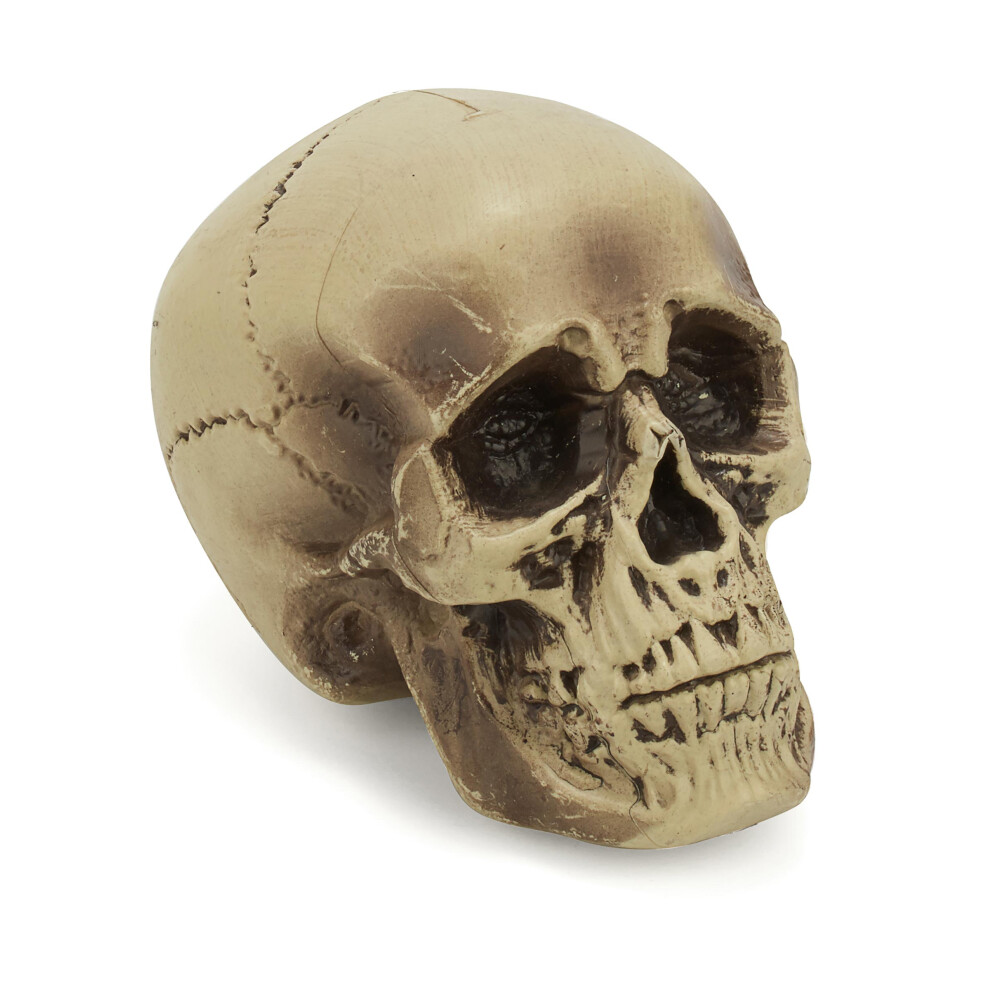 New Rubies Plastic Skull Decoration 18 Cm