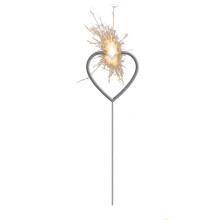 16 cm heart-shaped magic sparkler