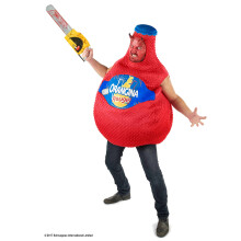 Red Orangina Bottle Costume