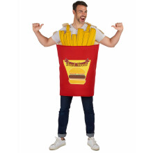 Adult French Fries Cone Costume