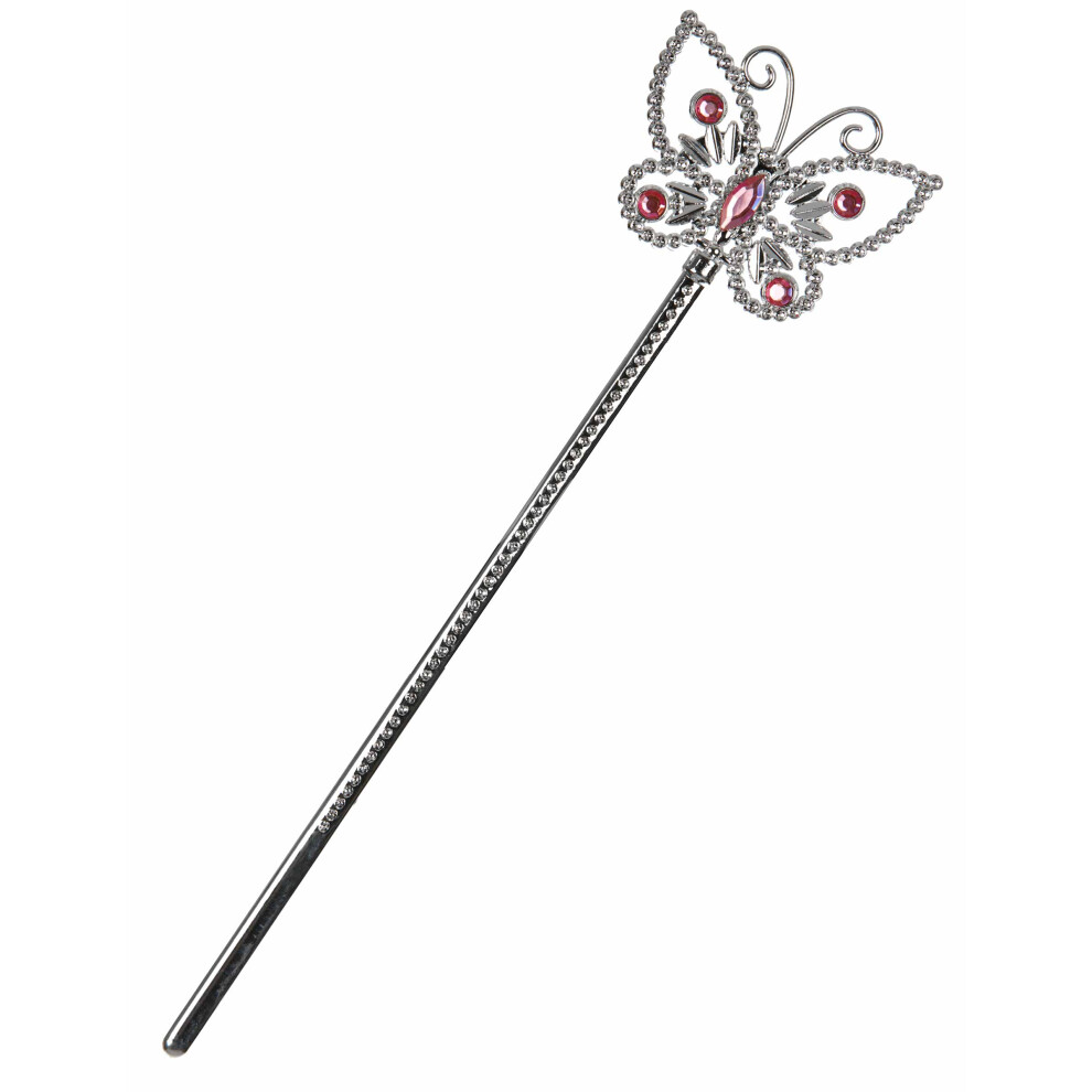Rubies Butterfly Magic Wand For Adults And Children Pink