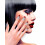 Rubies Bloody silver adhesive false nails for women Halloween 1