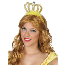 Adult golden princess tiara