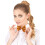 Rubies Adult orange bow tie with sequins 2
