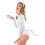 Rubies Adult white cat kit 1