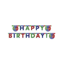 Happy Birthday Pyjamasques slinger 200 x 16 cm