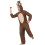 Rubies Men's reindeer hooded jumpsuit 1