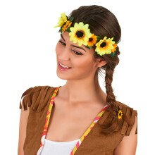 Adult sunflower flower crown
