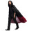 Rubies Adult Halloween red gradient black cape 4