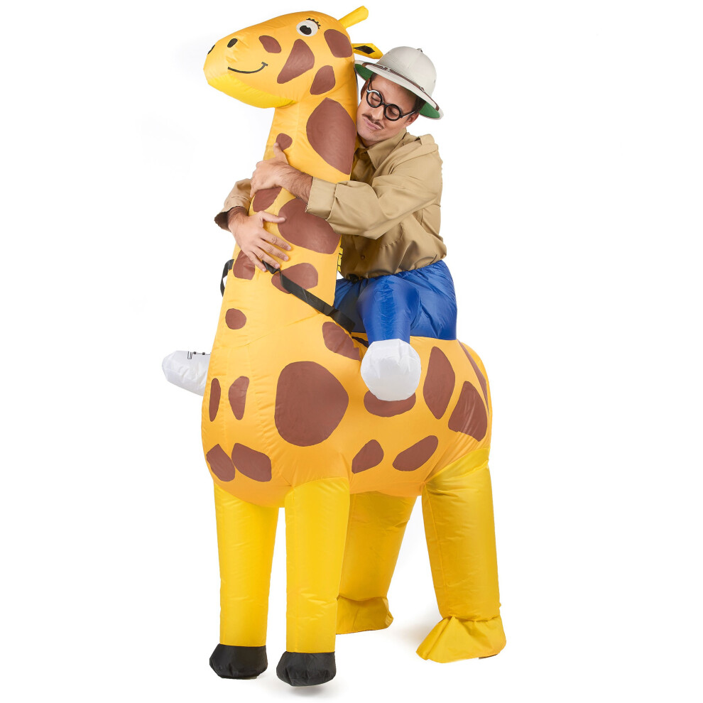 Rubies Adult Inflatable Giraffe Costume