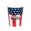 Rubies 10 American Party 21 cl cardboard cups 1