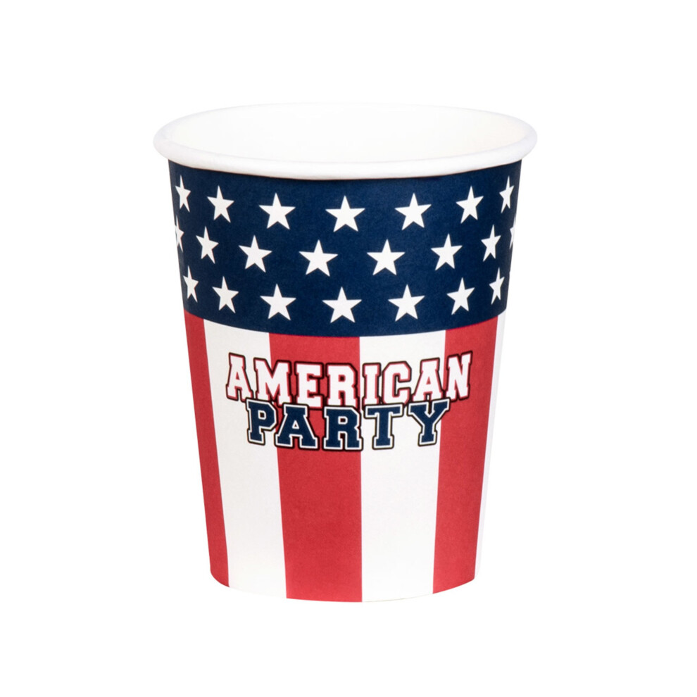 Rubies 10 American Party 21 Cl Cardboard Cups
