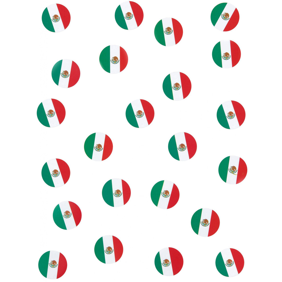 Rubies 150 Mexico Flag Table Confetti