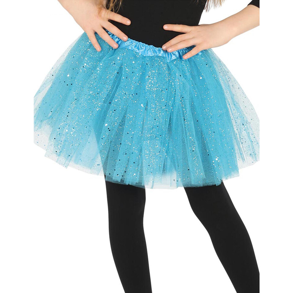 Rubies Girls' Sequin Tutu Blue
