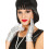 Rubies Women's silver metallic short gloves 1
