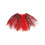 Rubies Fe Danser Tyl TUTU Nederdel RØD 2