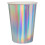 Rubies 10 iridescent paper cups 7.8 x 9.7 cm 1
