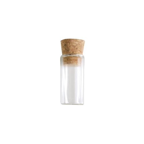 Rubies 5 cm glass test tube