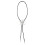 Rubies Adult Silver Sheriff Necklace 2