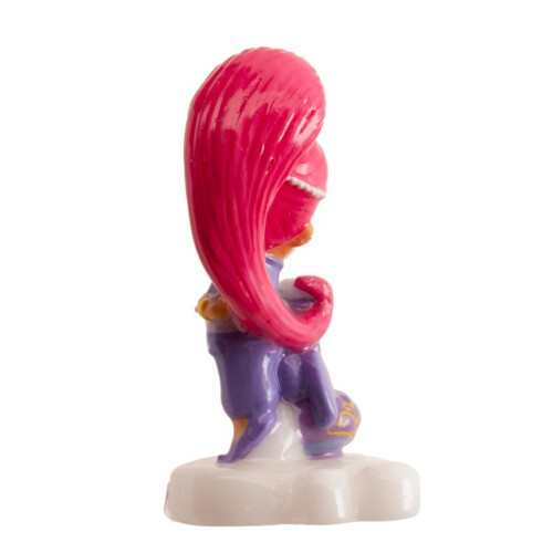 Rubies Shimmer 3D Birthday Candle 7 cm 2