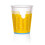 Rubies 6 Large cardboard beer mug cups 450 ml 1