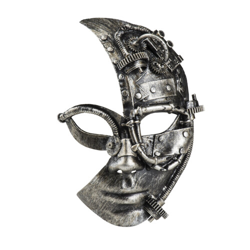 Rubies Steampunk robot half mask for women 1