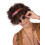 Rubies Brown Afro Hippie Wig - 130g 1