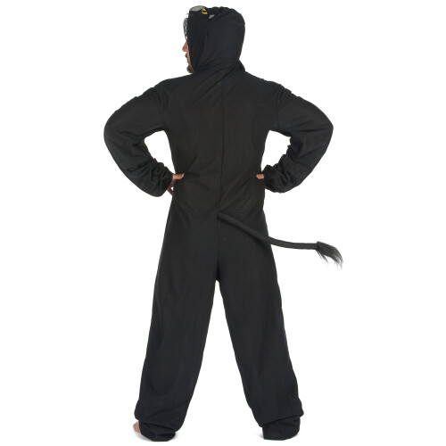 Rubies Men's black panther jumpsuit costume 2