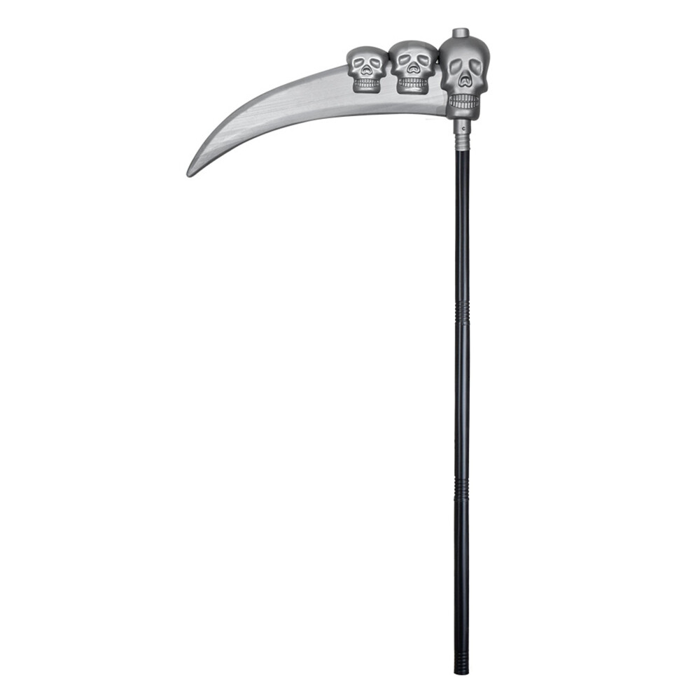 New Rubies Unisex Fake Plastic Skull 103 Cm Black/Silver