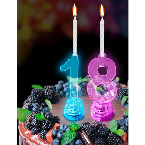 Rubies LED number 1 candles 1