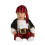 Rubies Black and red pirate captain costume for babies 1