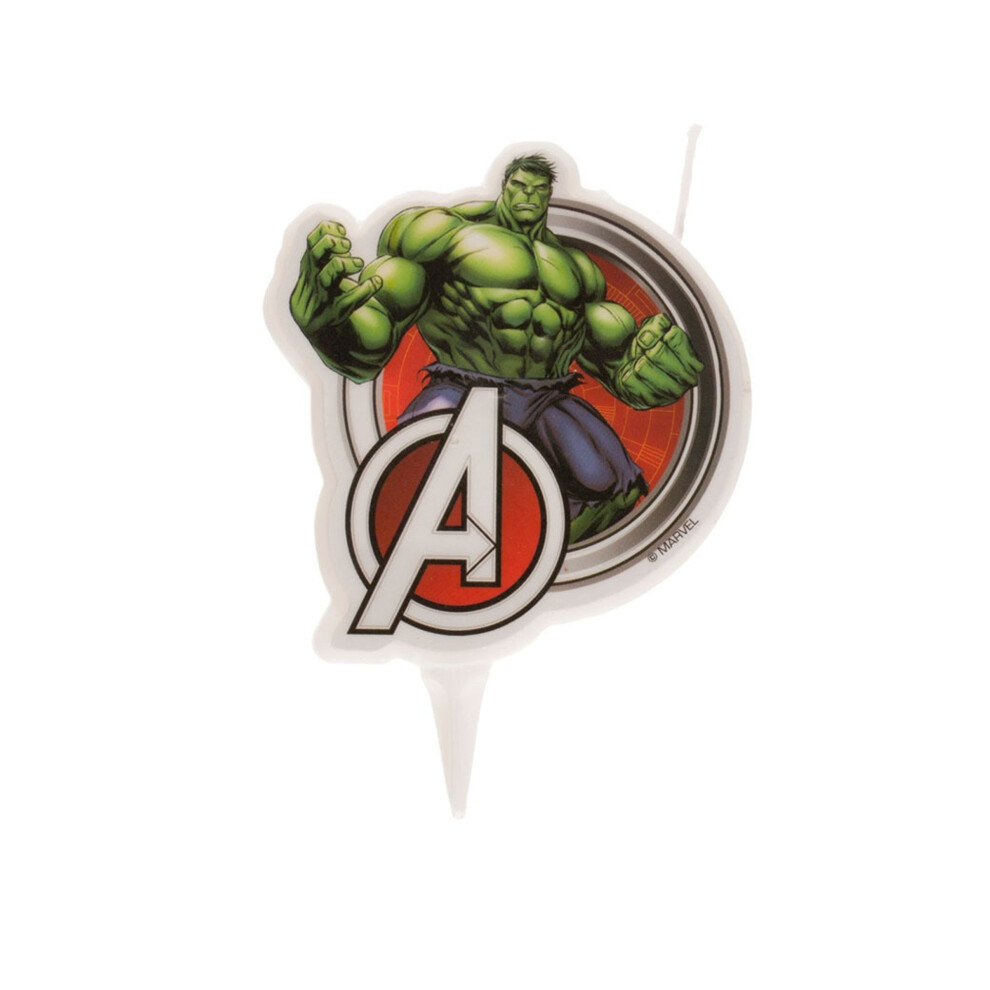 Rubies Hulk Avengers Birthday Candle 7.5 Cm
