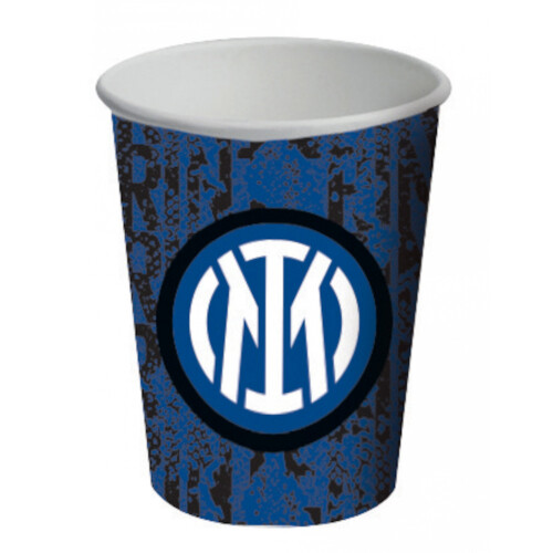 Rubies 8 Inter 266 ml cardboard cups