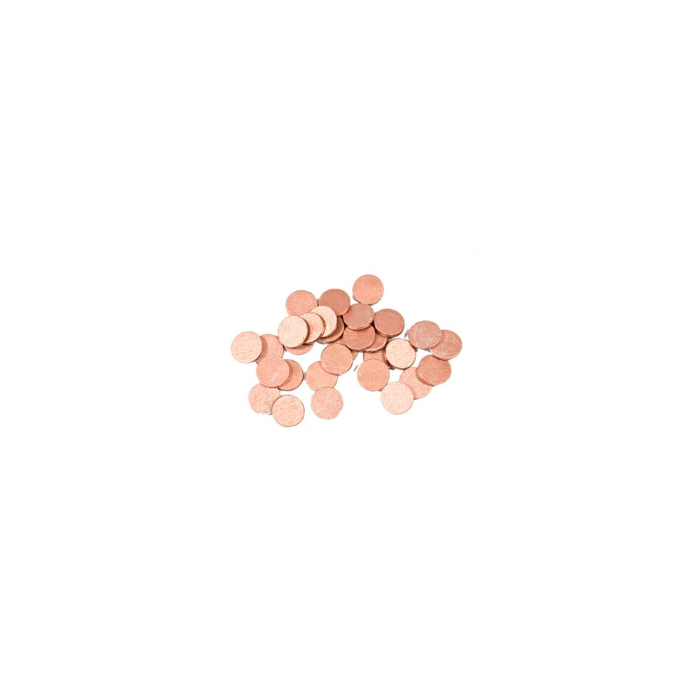 Rubies 24 Rose Round Table Confetti 1.2Cm Gold