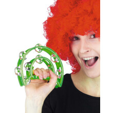 Green tambourine 40 cm