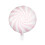 Rubies Folieballon, 45 cm, lyserød, 1 stk. 1