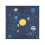 Rubies 20 Space Adventure Paper Napkins 33 x 33 cm 2