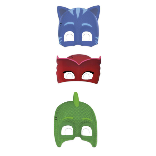 Rubies PJ MASKER papirmasker 6 stk.